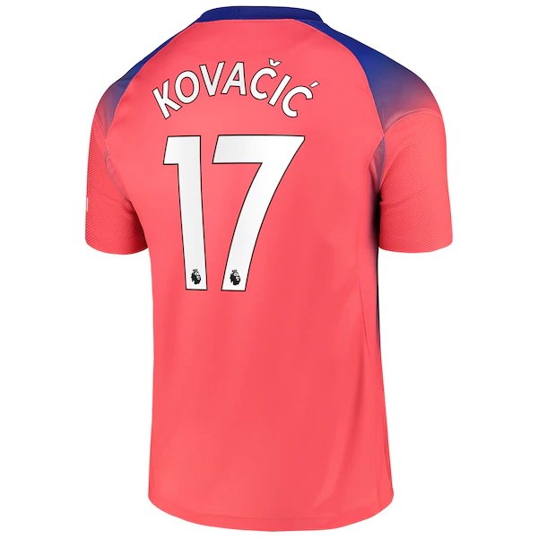 Maillot Football Chelsea NO.17 Kovacic Third 2020-21 Orange